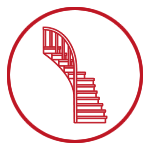 Escalera curva